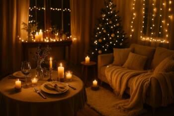 Как да планирате романтична новогодишна вечер само за двама