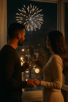 Как да планирате романтична новогодишна вечер само за двама