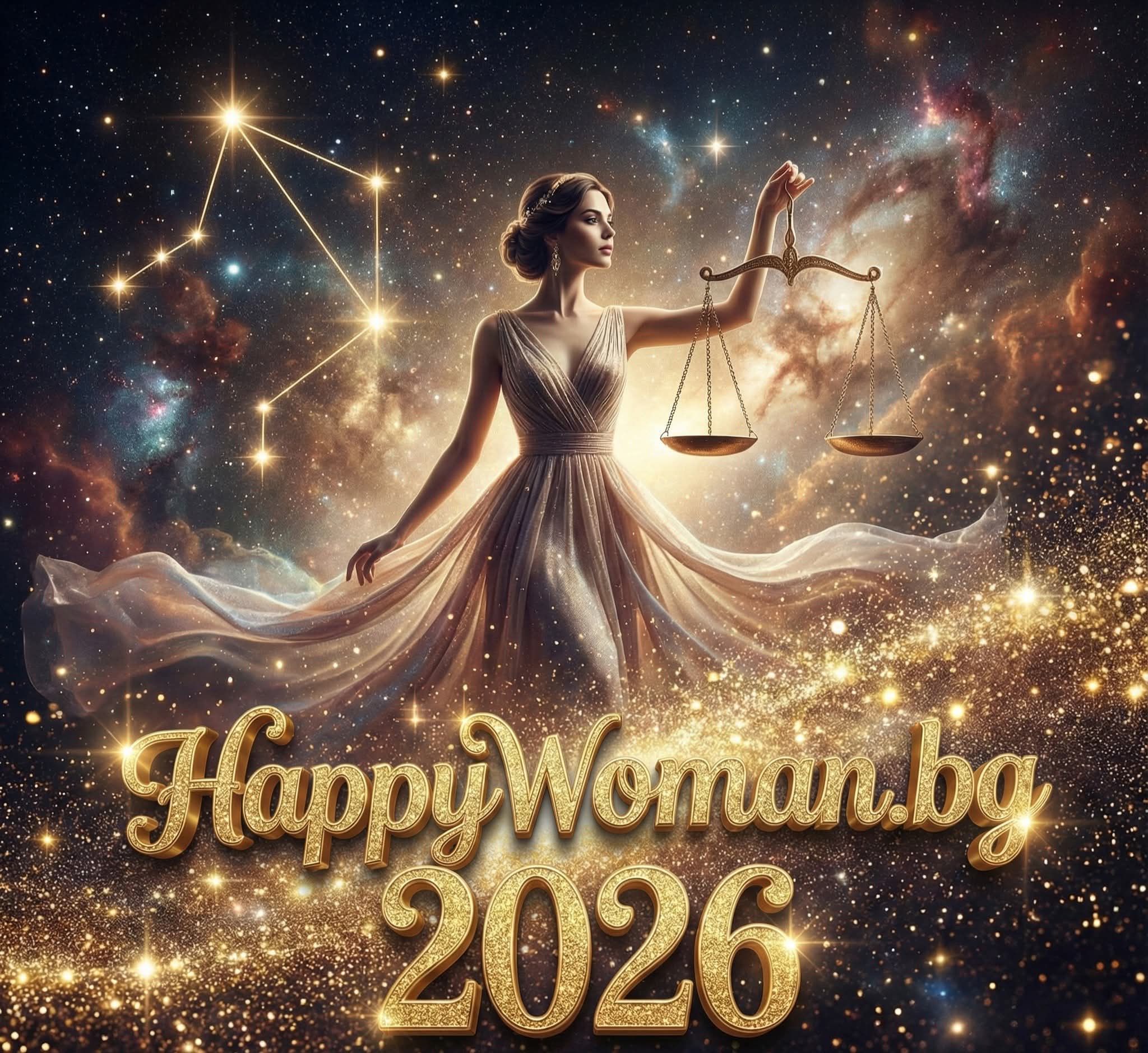 Годишен хороскоп за зодия Везни 2026 Годишен хороскоп за зодия Везни 2026