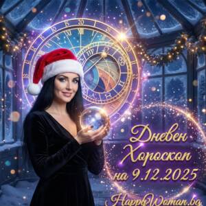Дневен хороскоп за 09.12.2025 - вторник Дневен хороскоп за 09.12.2025 – вторник