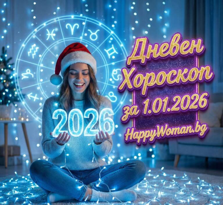 Дневен хороскоп за 01.01.2026 - четвъртък Дневен хороскоп за 01.01.2026 – четвъртък