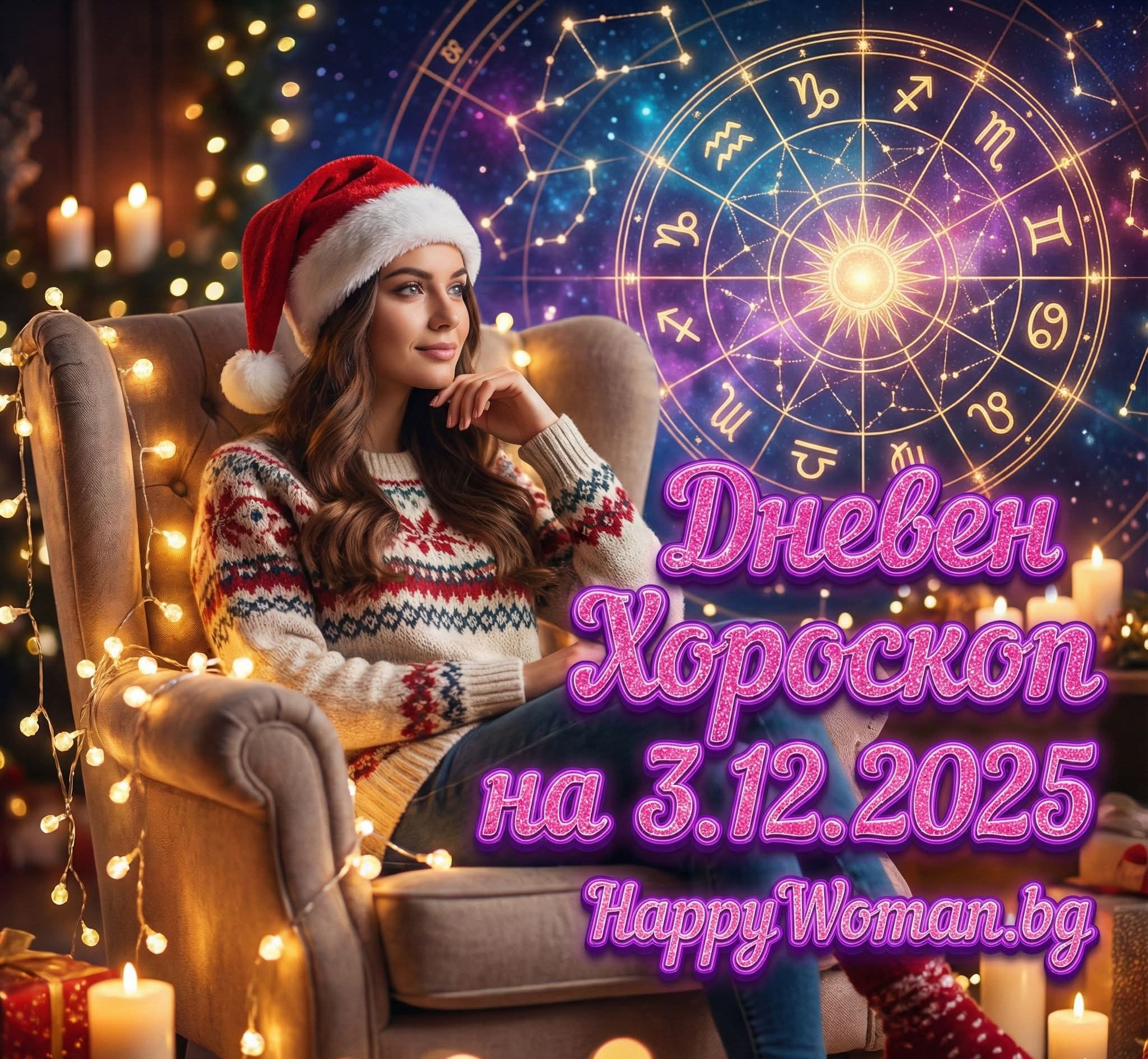 Дневен хороскоп за 03.12.2025 – сряда