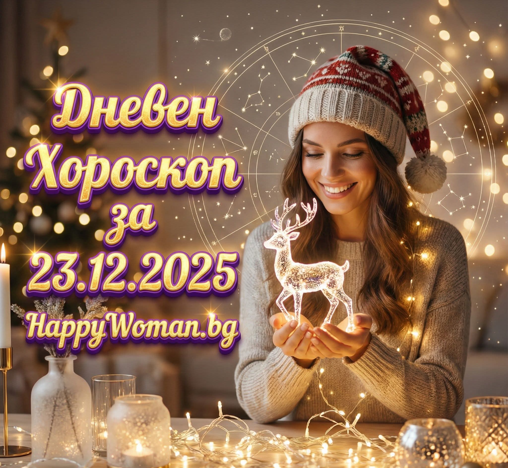 Дневен хороскоп за 23.12.2025 - вторник