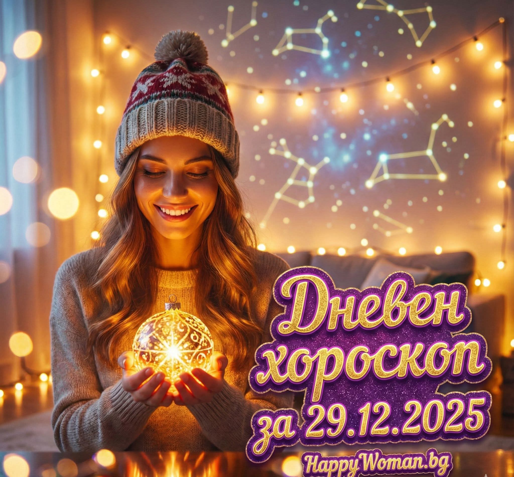 Дневен хороскоп за 29.12.2025 - понеделник Дневен хороскоп за 29.12.2025 – понеделник