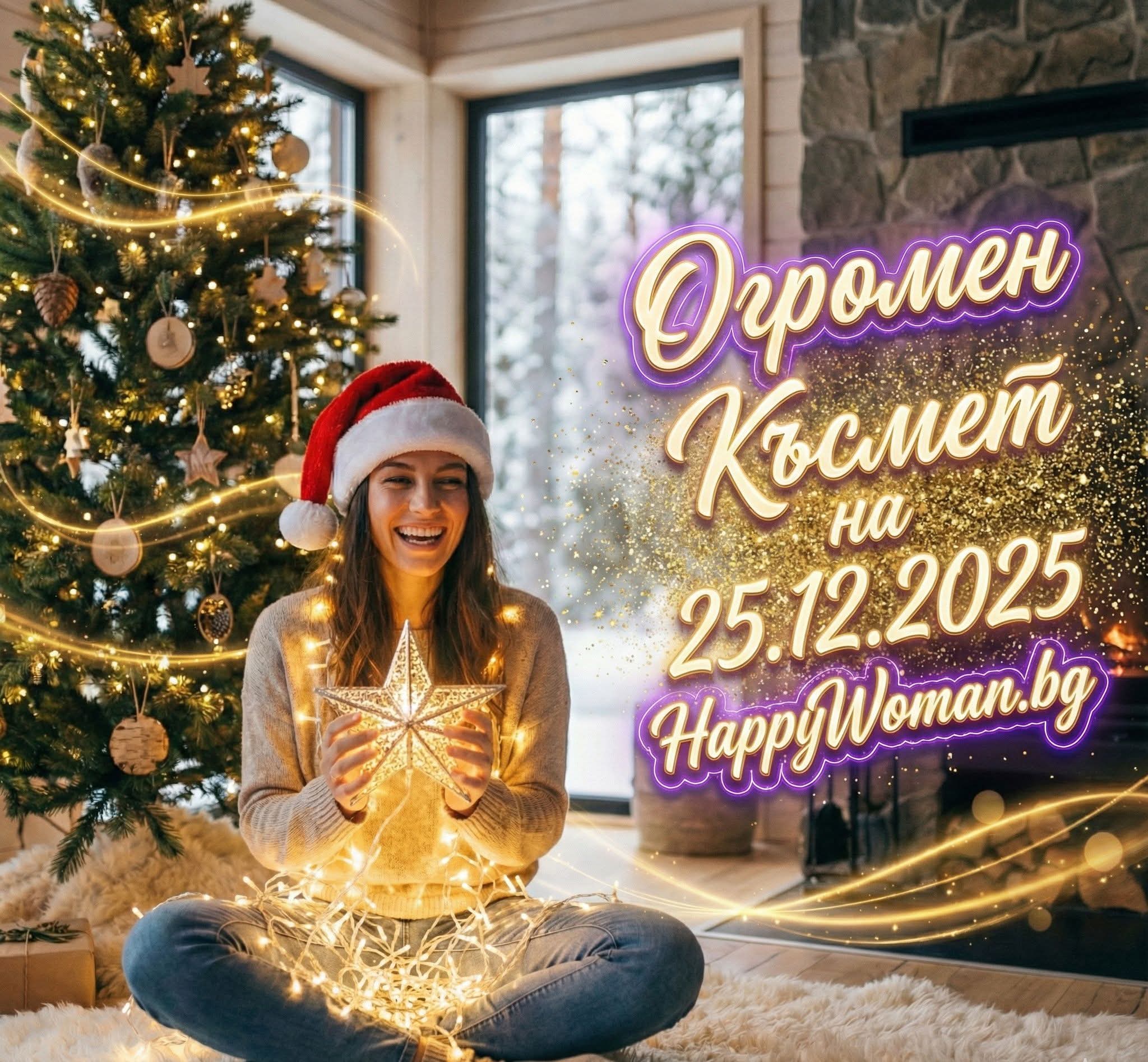 Вълшебна Коледа 2025: Вселената изпраща щедър Подарък и Огромен Късмет на 25.12.2025 за 8 зодии Вълшебна Коледа 2025: Вселената изпраща щедър Подарък и Огромен Късмет на 25.12.2025 за 8 зодии