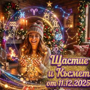 Величествен Четвъртък: Златен Дъжд на Щастие и Огромен Късмет от 11.12.2025 за 7 зодии