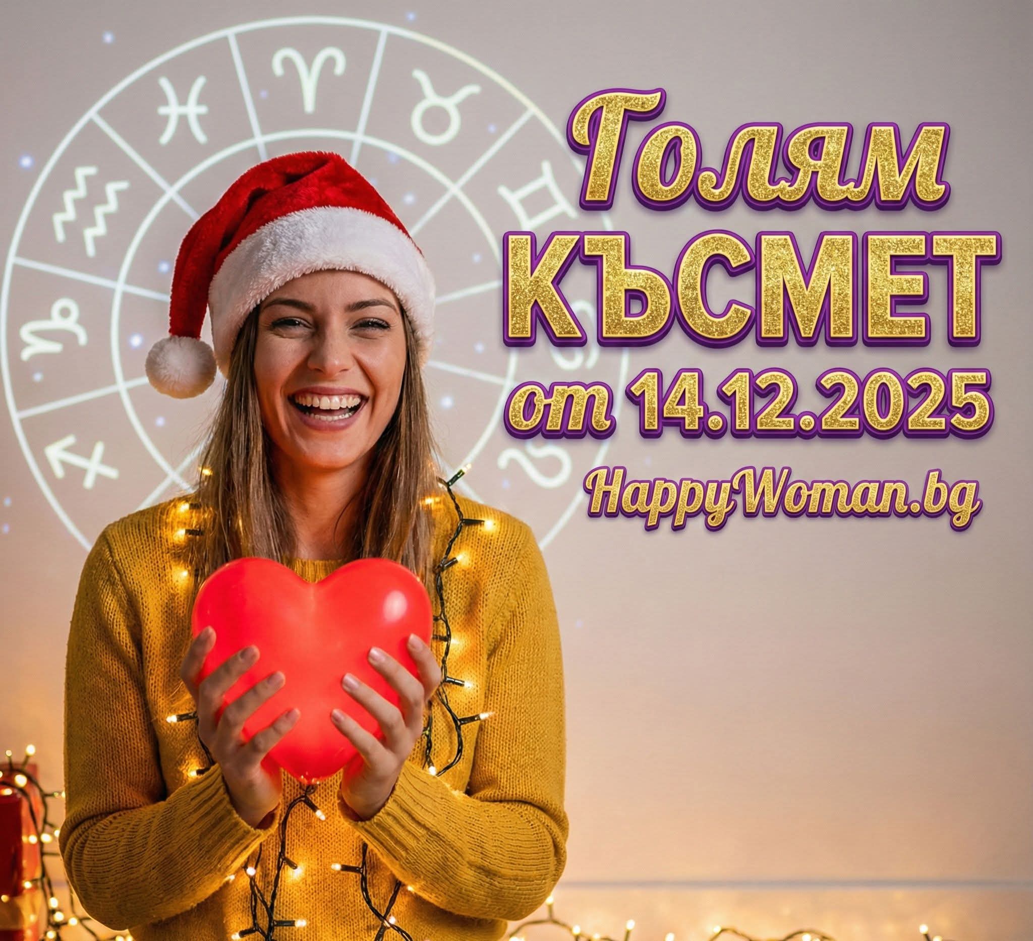 Златна неделя: 5 зодии получават Божествен Дар и МОЩЕН КЪСМЕТ от 14.12.2025 Златна неделя: 5 зодии получават Божествен Дар и МОЩЕН КЪСМЕТ от 14.12.2025