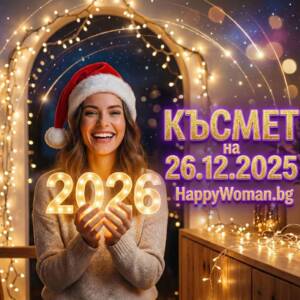 Златен Петък: Стоп на проблемите, започва Вълна от Мощни Промени и Късмет от 26.12.2025 за 6 зодии Златен Петък: Стоп на проблемите, започва Вълна от Мощни Промени и Късмет от 26.12.2025 за 6 зодии