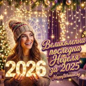 Великолепна последна Неделя за 2025: Златен Портал на Изобилие от Късмет от 28.12.2025 се отваря за 8 зодии Великолепна последна Неделя за 2025: Златен Портал на Изобилие от Късмет от 28.12.2025 се отваря за 8 зодии