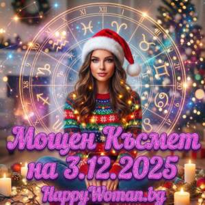 Величествена Сряда: Златен Дъжд на Щастие и Огромен Късмет от 3.12.2025 за 7 зодии