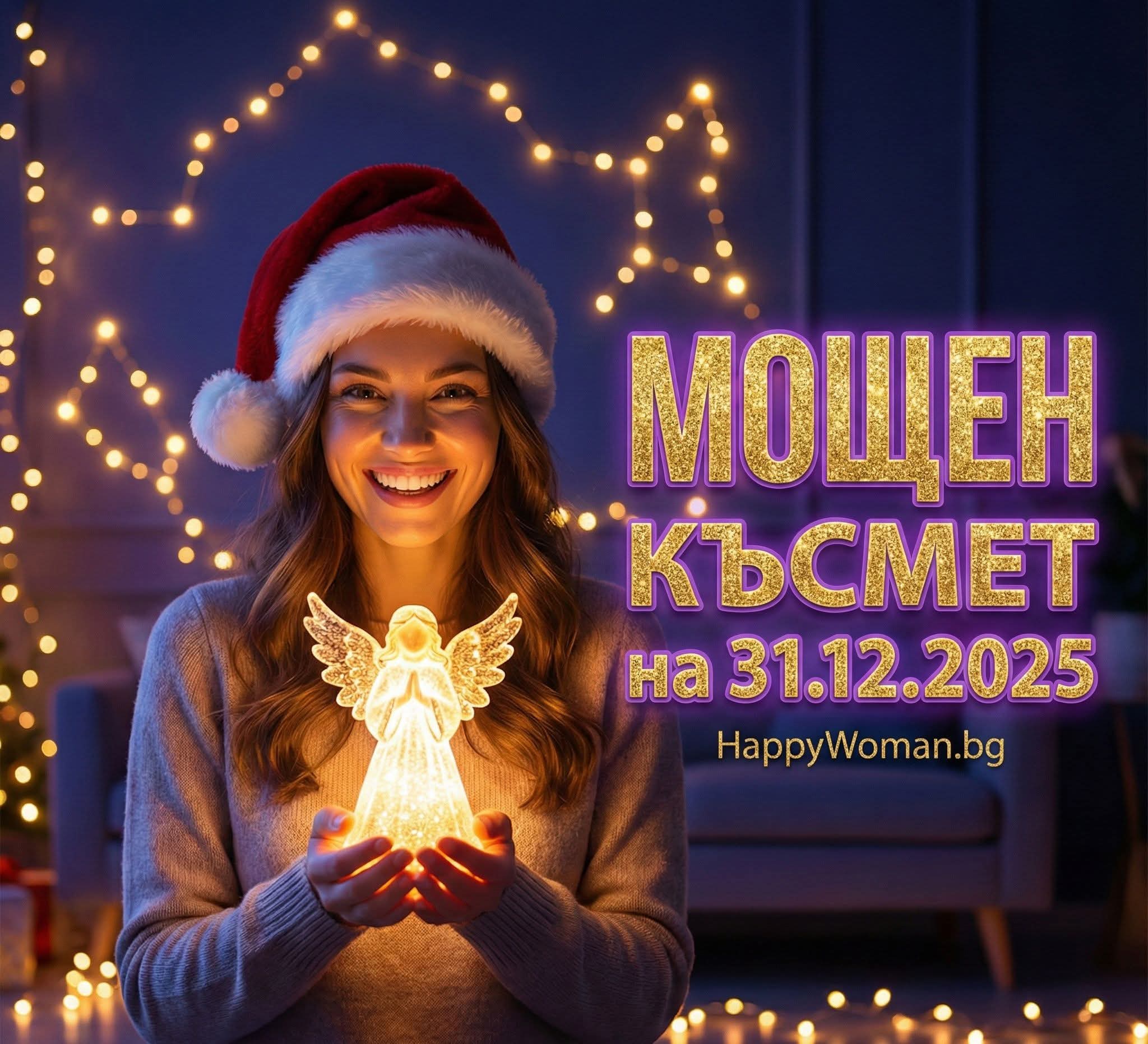 Величествена Сряда: Златен Дъжд на Щастие и Огромен Късмет от 31.12.2025 за 6 зодии в последния ден на 2025