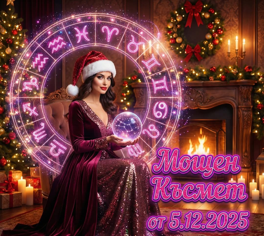Величествен Петък: Край на Проблемите, Тези зодии започват Нов Живот с Мощен Късмет от 5.12.2025