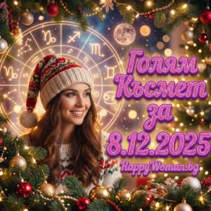 Великолепен понеделник: Започва седмицата с Огромен Късмет от 8.12.2025 за 7 Зодии