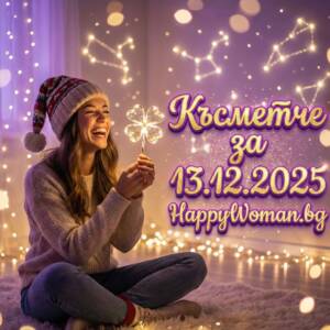 Късметче за 13.12.2025 за всяка зодия Късметче за 13.12.2025 за всяка зодия