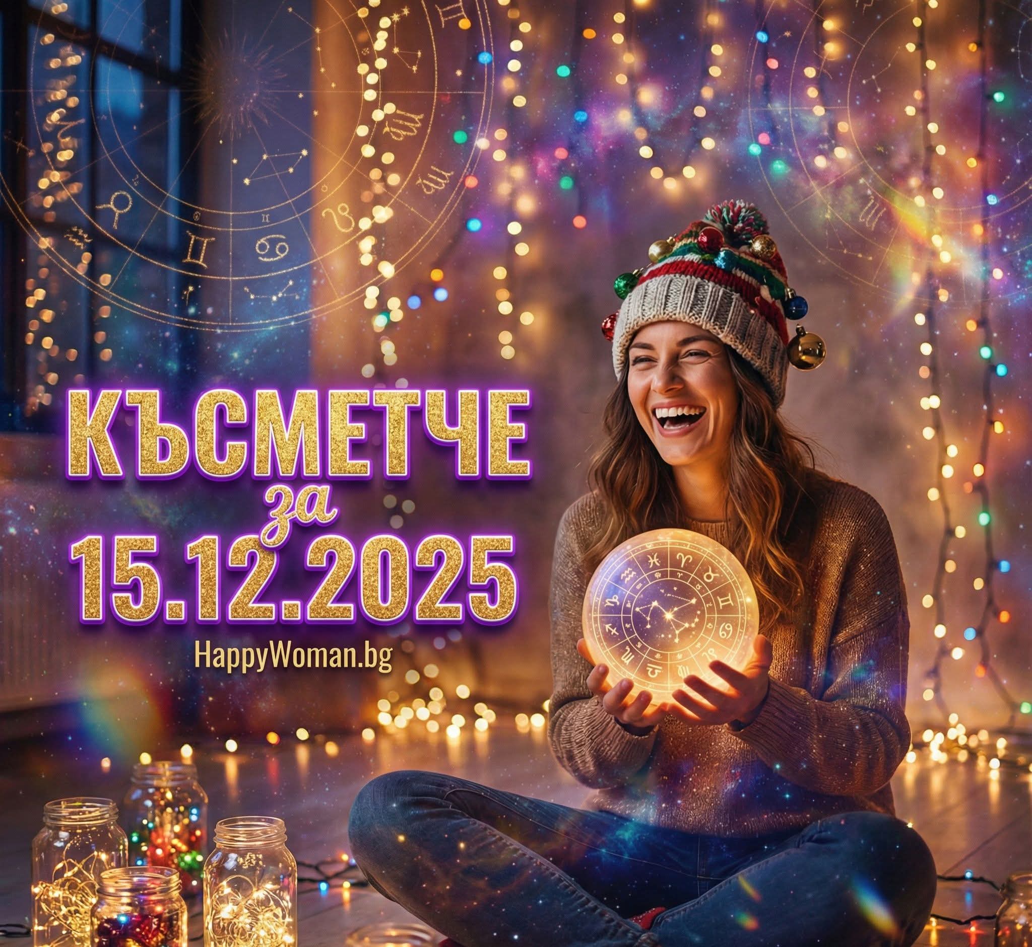 Късметче за 15.12.2025 за всяка зодия