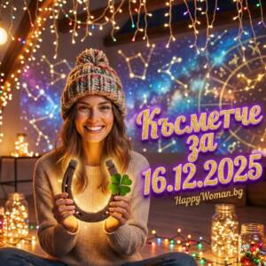 Късметче за 16.12.2025 за всяка зодия Късметче за 16.12.2025 за всяка зодия