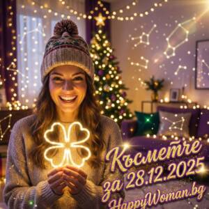 Късметче за 28.12.2025 за всяка зодия Късметче за 28.12.2025 за всяка зодия