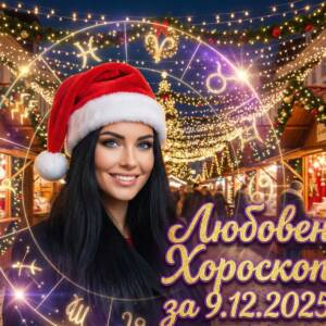Любовен хороскоп за 9.12.2025 за всяка зодия Любовен хороскоп за 9.12.2025 за всяка зодия