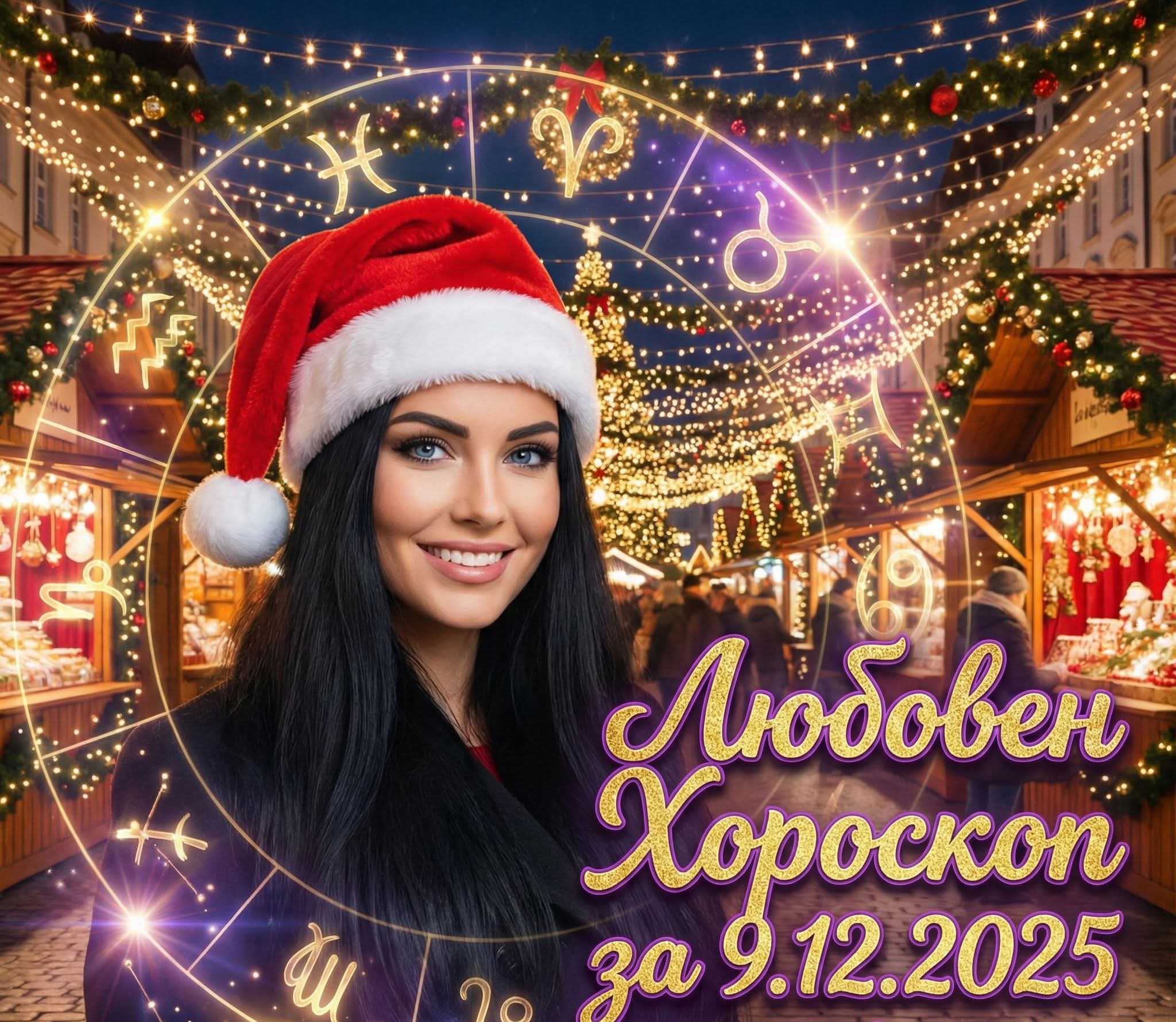 Любовен хороскоп за 9.12.2025 за всяка зодия Любовен хороскоп за 9.12.2025 за всяка зодия