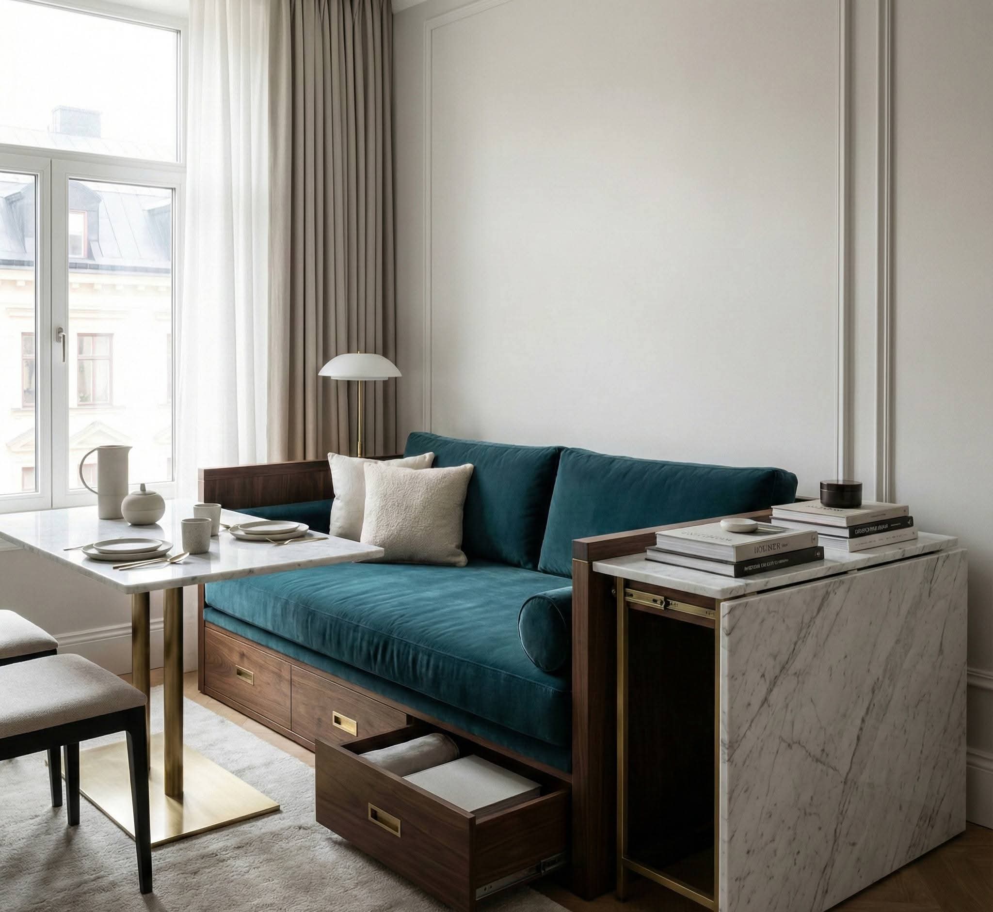 Малкият апартамент с голям стил: 7 идеи за максимално пространство Малкият апартамент с голям стил: 7 идеи за максимално пространство