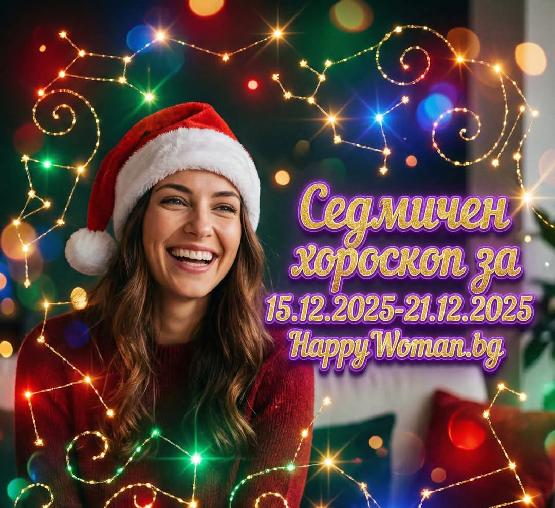 Седмичен хороскоп за 15.12.2025-21.12.2025 за всяка зодия