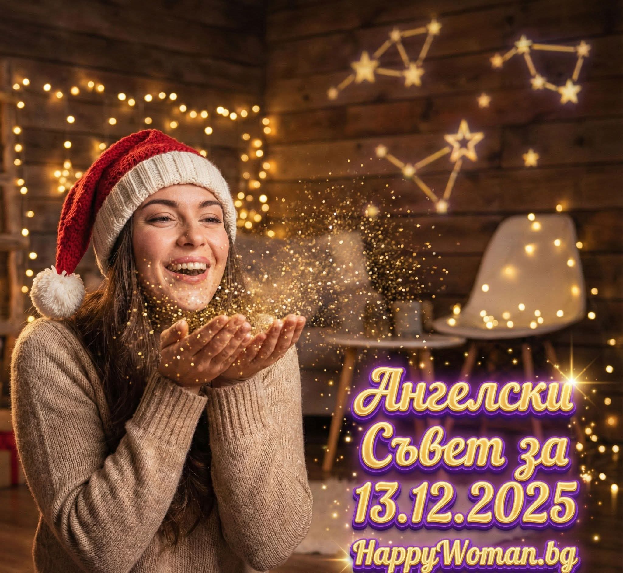 Ангелски Съвет за 13.12.2025 за всяка зодия