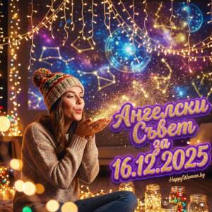 Ангелски Съвет за 16.12.2025 за всяка зодия Ангелски Съвет за 16.12.2025 за всяка зодия