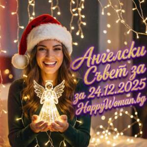 Ангелски Съвет за 24.12.2025 за всяка зодия Ангелски Съвет за 24.12.2025 за всяка зодия