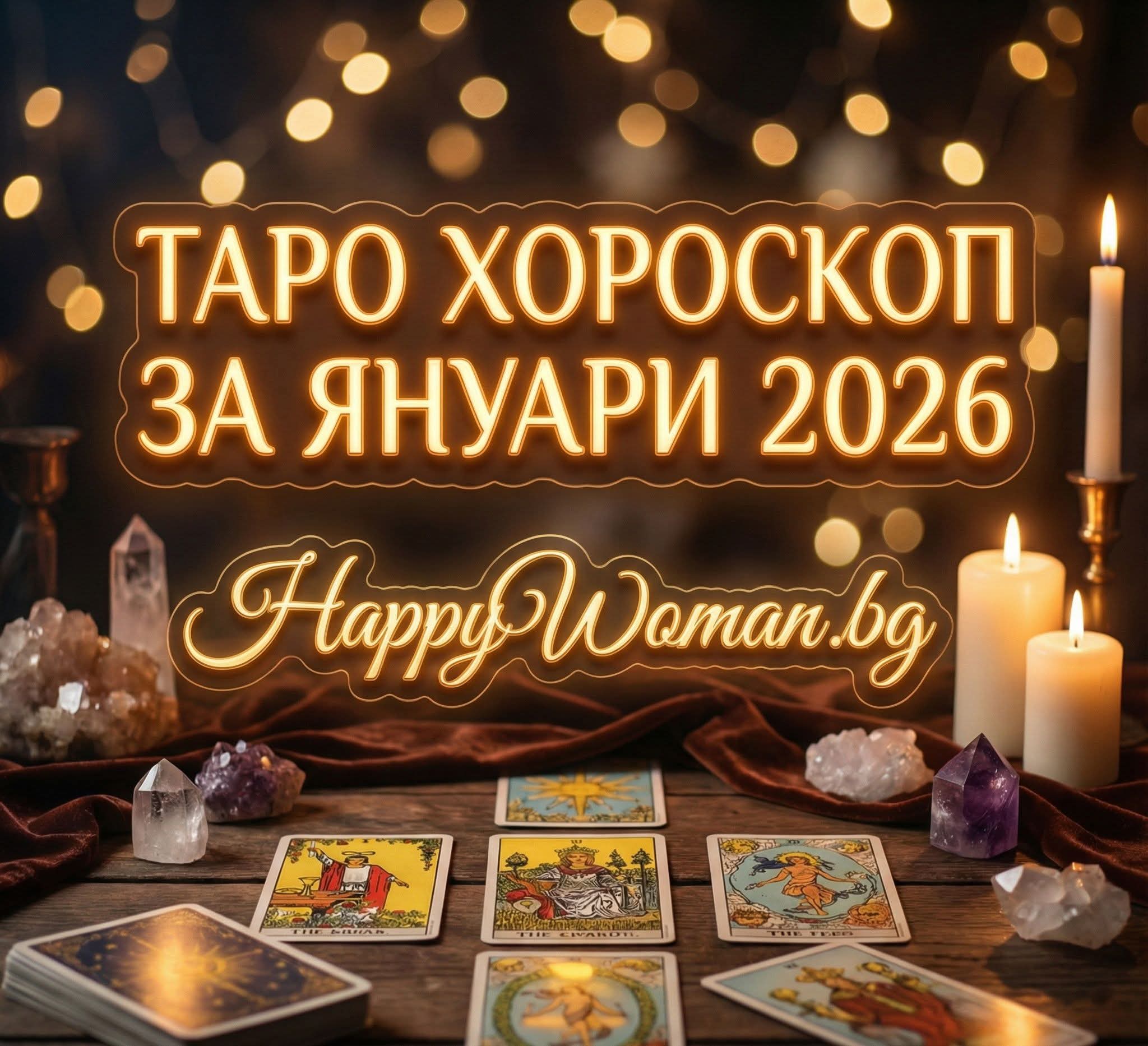 Таро хороскоп за Януари 2026 за всяка зодия Таро хороскоп за Януари 2026 за всяка зодия