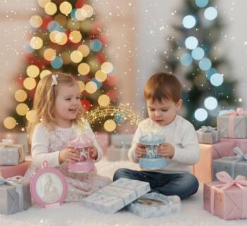 Коледна песен 2025-магията на музикалните въртележки въртележки Коледа подарък