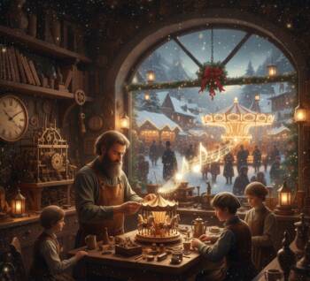 Коледна песен 2025-магията на музикалните въртележки история на музикалните въртележки