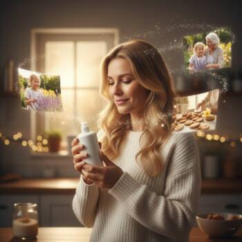 лосион за тяло аромат спомени памет