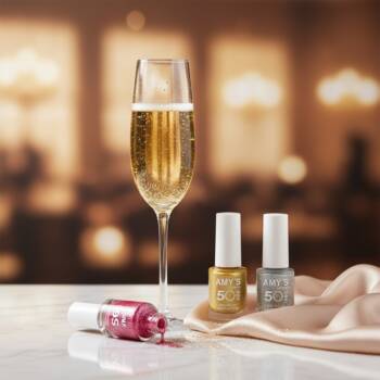 Маникюр според питието: защото вкусът и стилът вървят ръка за ръка през празници 2025 маникюр лак шампанско