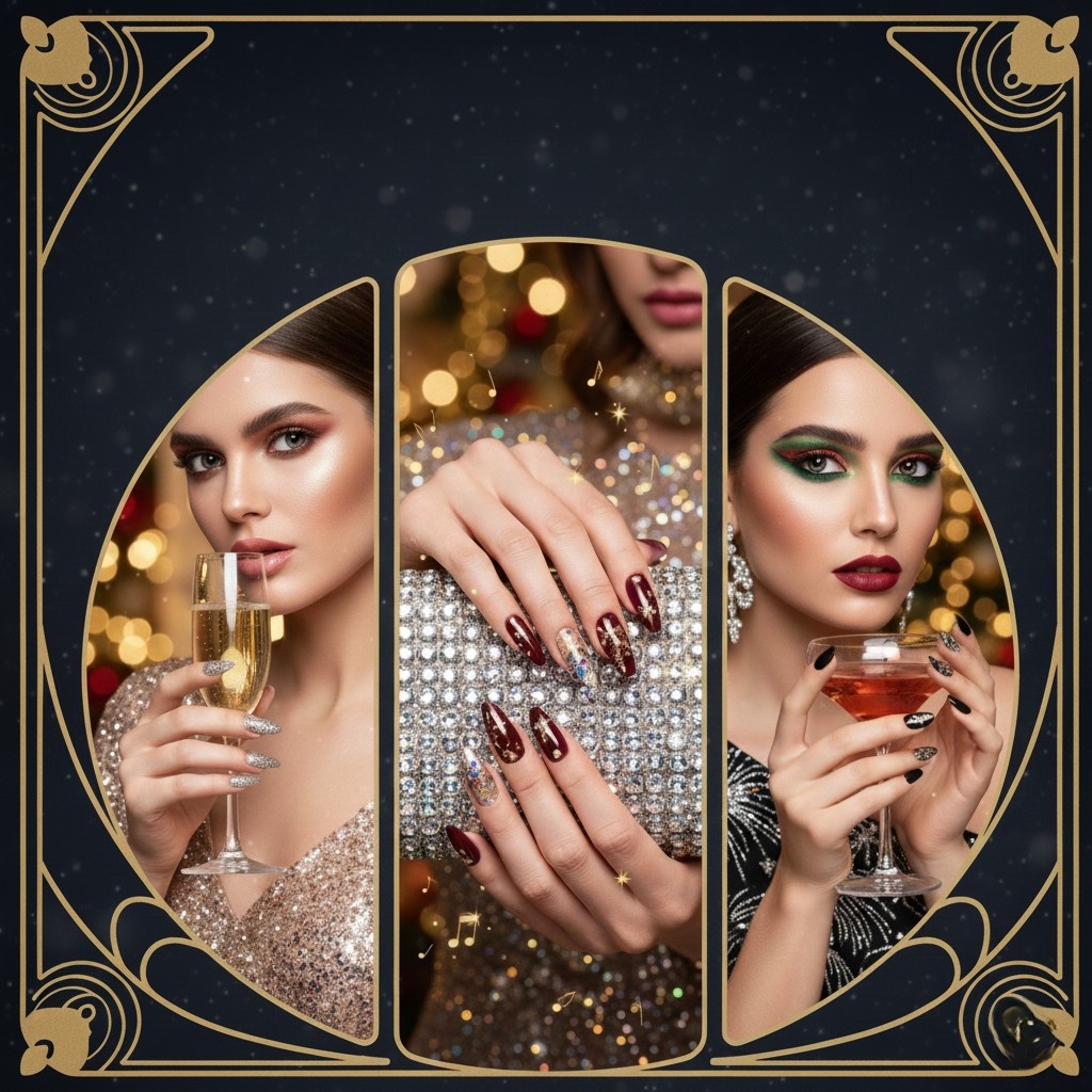 Маникюр според питието: защото вкусът и стилът вървят ръка за ръка през празници 2025