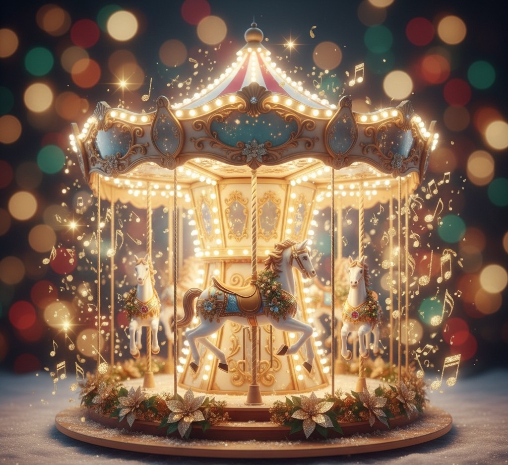 Коледна песен 2025-магията на музикалните въртележки