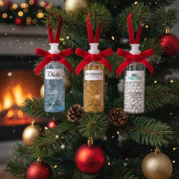 Втори шанс за красота: как да превърнеш празните опаковки от грим и козметика в коледна магия през 2025