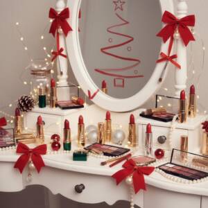 Коледа с червило: креативни начини да използваш грима си като част от празничната декорация през 2025