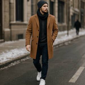 Мъжка зимна мода 2026: Как да съчетаем маратонки с ежедневен аутфит