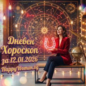 Дневен Хороскоп за 12.01.2026 - понеделник Дневен Хороскоп за 12.01.2026 - понеделник