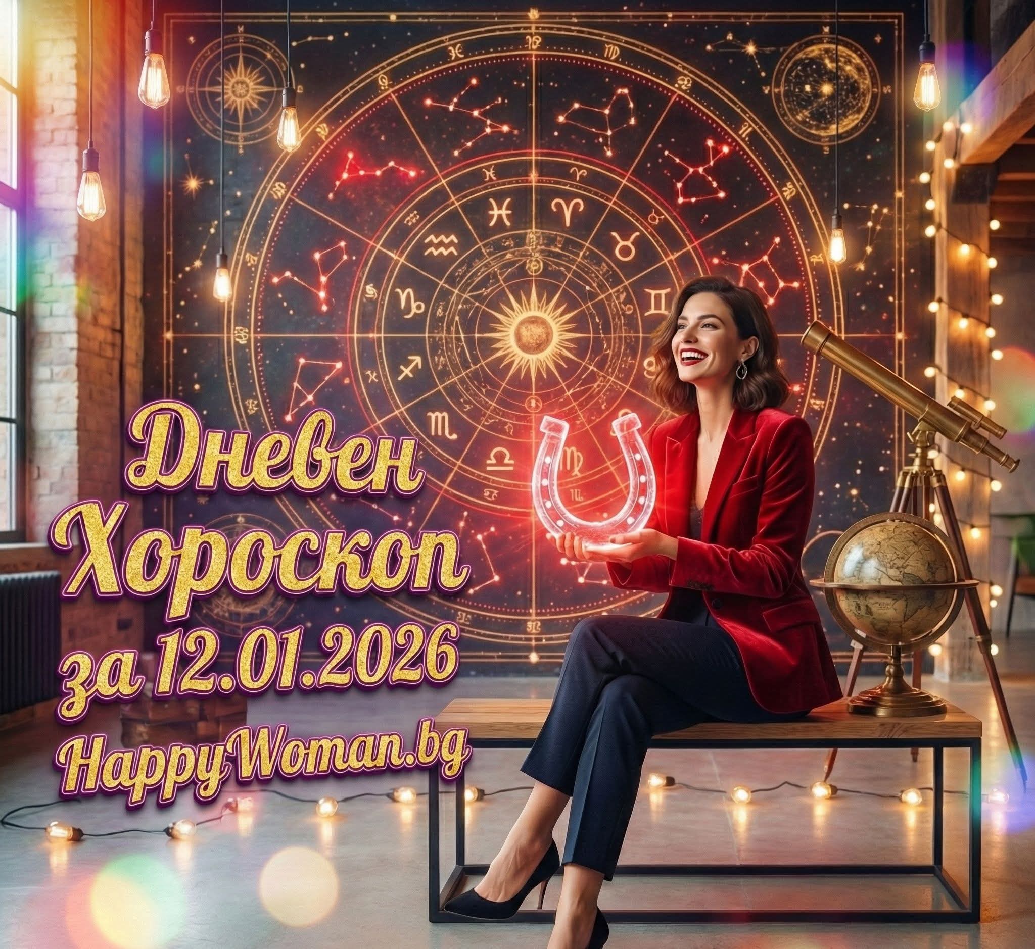 Дневен Хороскоп за 12.01.2026 - понеделник Дневен Хороскоп за 12.01.2026 – понеделник