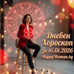 Дневен Хороскоп за 16.01.2026 - петък Дневен Хороскоп за 16.01.2026 - петък