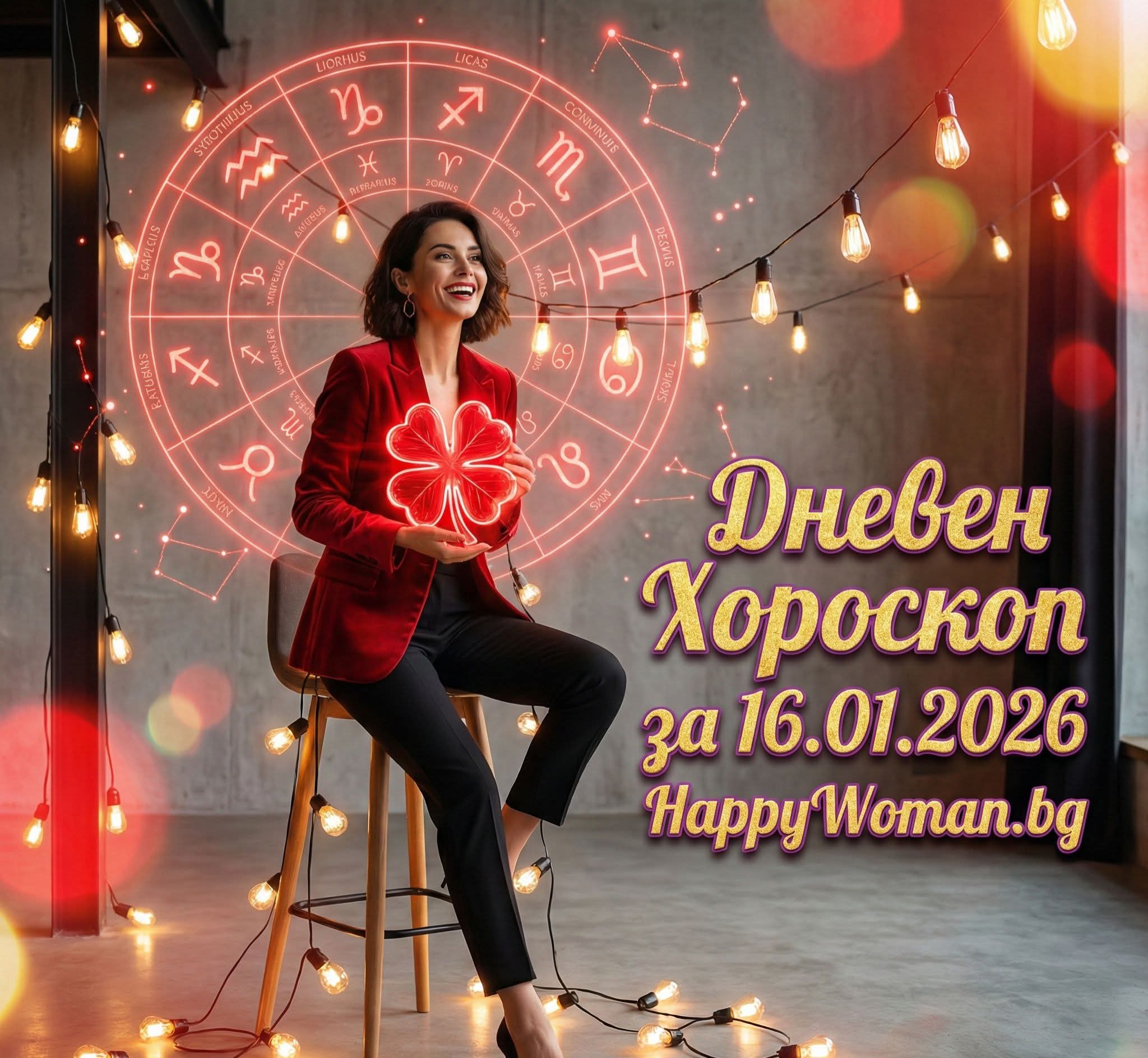Дневен Хороскоп за 16.01.2026 - петък Дневен Хороскоп за 16.01.2026 – петък