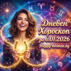 Дневен Хороскоп за 6.01.2026 - вторник Дневен Хороскоп за 6.01.2026 – вторник