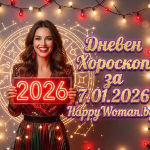Дневен Хороскоп за 7.01.2026 - сряда Дневен Хороскоп за 7.01.2026 – сряда