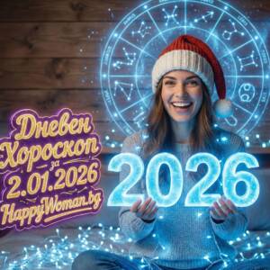 Дневен хороскоп за 02.01.2026 - петък Дневен хороскоп за 02.01.2026 - петък