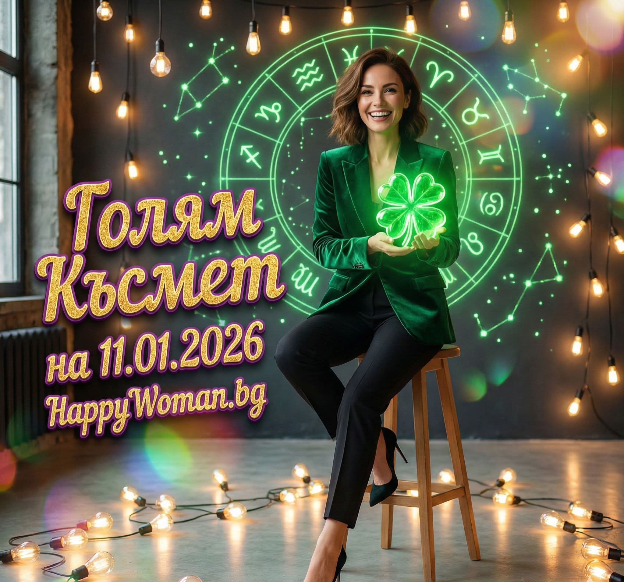 Великолепна Неделя: Старт на Мощен Късмет от 11.01.2026 за 7 зодии Великолепна Неделя: Старт на Мощен Късмет от 11.01.2026 за 7 зодии