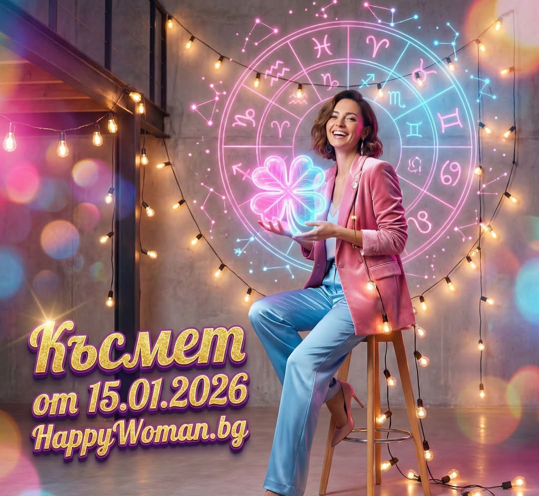 Феноменален Четвъртък: Вълна от Щастие и Голям Късмет от 15.01.2026 за 8 Зодии Феноменален Четвъртък: Вълна от Щастие и Голям Късмет от 15.01.2026 за 8 Зодии