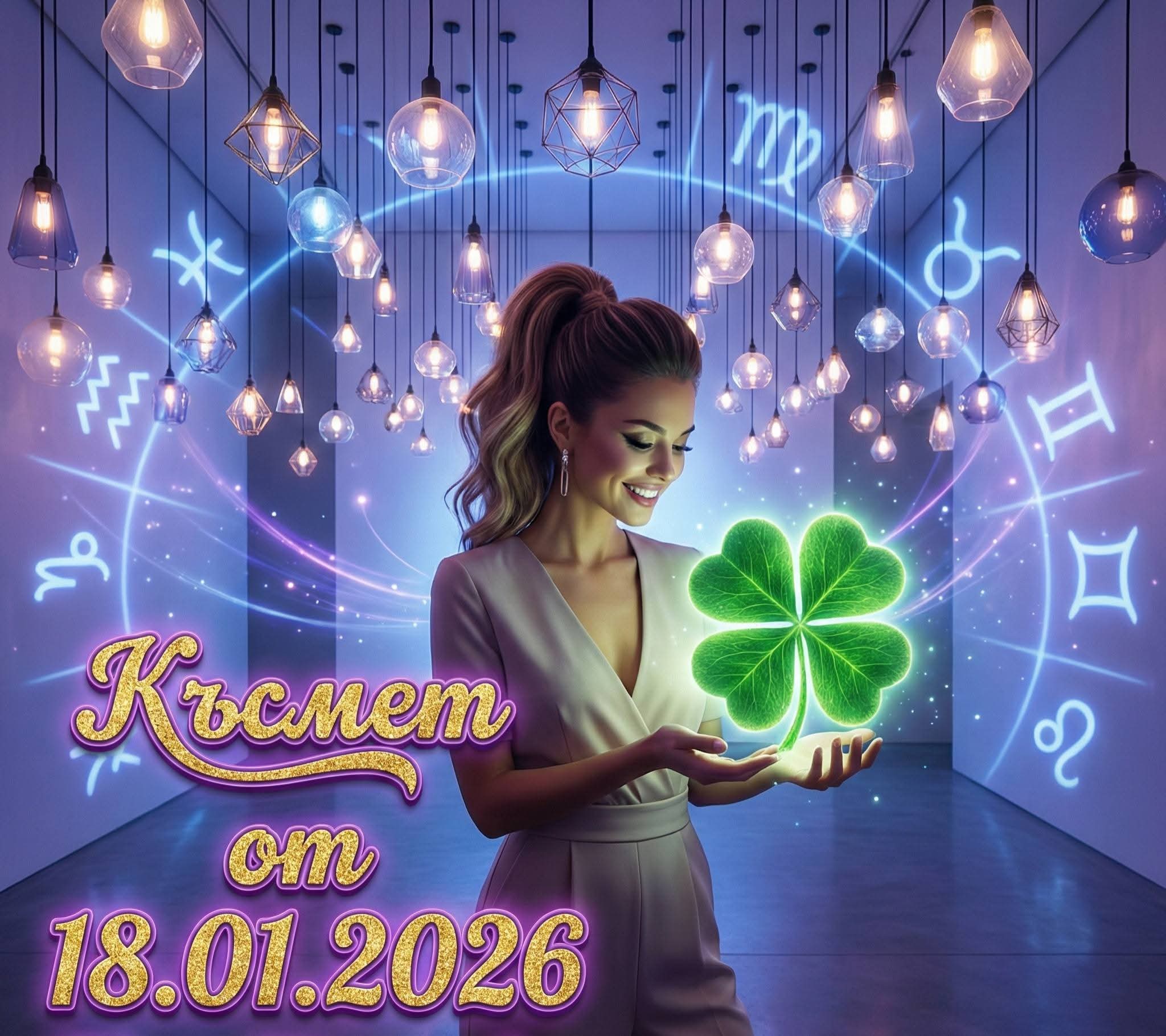 Величествена Неделя: Златен период с Реки от Пари и Мощен Късмет от 18.01.2026 за 7 зодии Величествена Неделя: Златен период с Реки от Пари и Мощен Късмет от 18.01.2026 за 7 зодии