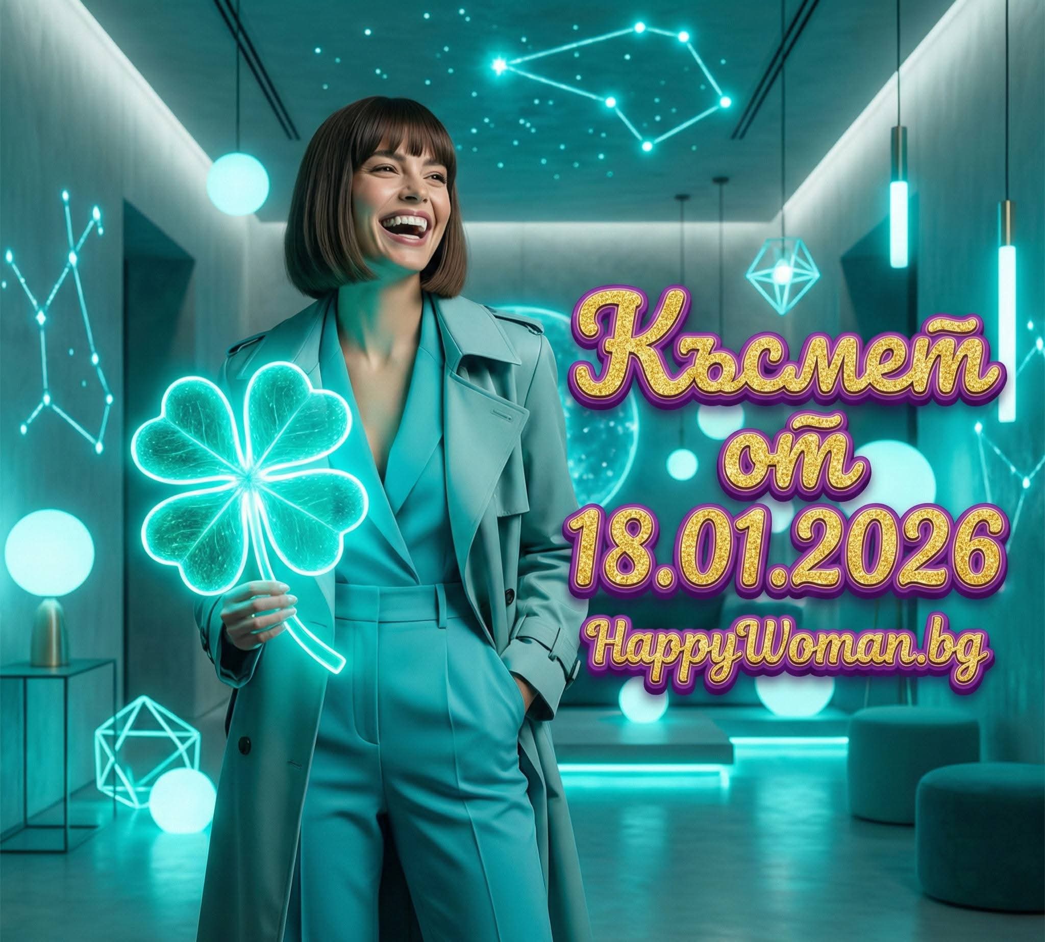 Величествена Неделя: Златен период с Реки от Пари и Мощен Късмет от 18.01.2026 за 7 зодии Величествена Неделя: Златен период с Реки от Пари и Мощен Късмет от 18.01.2026 за 7 зодии