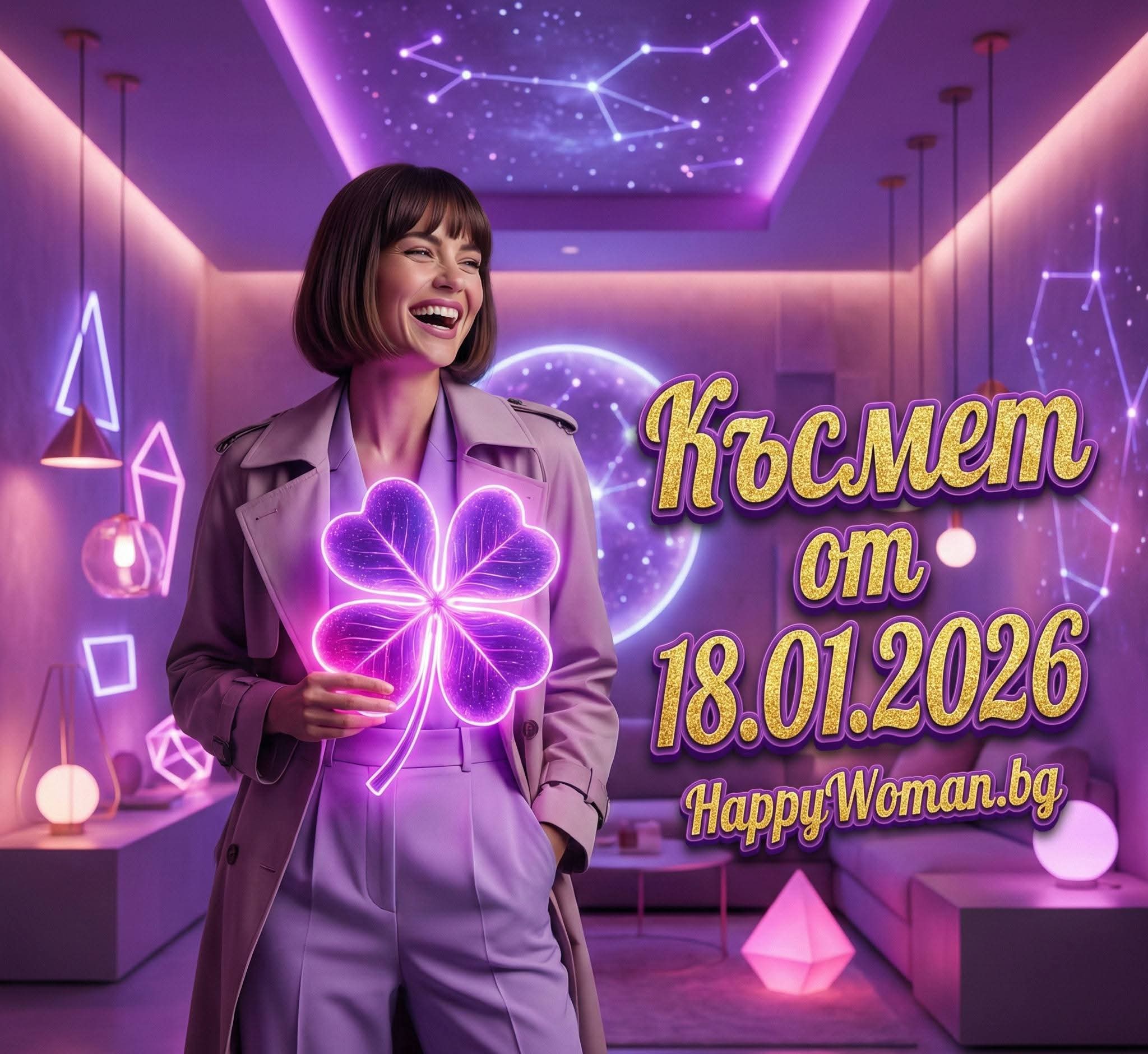 Величествена Неделя: Златен период с Реки от Пари и Мощен Късмет от 18.01.2026 за 7 зодии Величествена Неделя: Златен период с Реки от Пари и Мощен Късмет от 18.01.2026 за 7 зодии